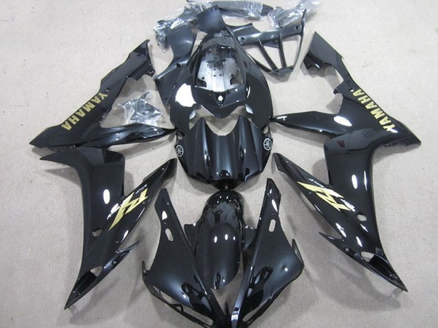 Schwarz Weiß Gold Aufkleber Yamaha R1 04-06 Verkleidungen Schwarz Weiß Gold Aufkleber Yamaha R1 04-06 Verkleidungen