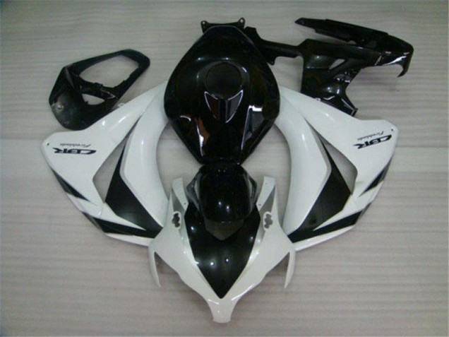 Schwarz Weiß Honda CBR 1000 RR 08-11 Verkleidung Schwarz Weiß Honda CBR 1000 RR 08-11 Verkleidung