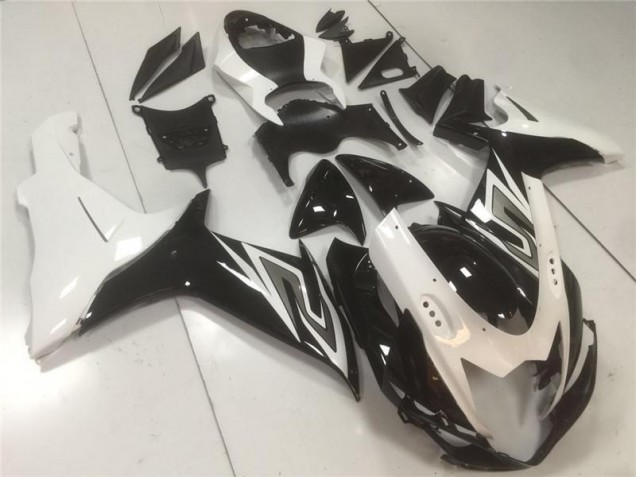 Schwarz Weiß Suzuki GSXR 600 / 750 K11 11-24 Verkleidungen Schwarz Weiß Suzuki GSXR 600 / 750 K11 11-24 Verkleidungen