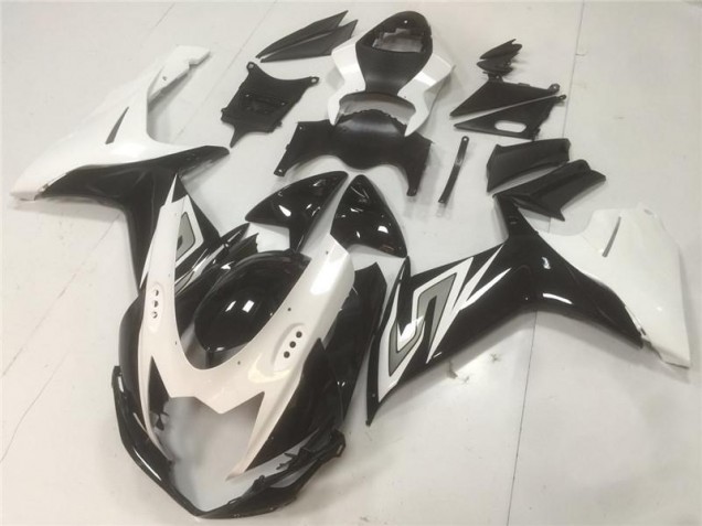Schwarz Weiß Suzuki GSXR 600 / 750 K11 11-24 Vollverkleidung Schwarz Weiß Suzuki GSXR 600 / 750 K11 11-24 Vollverkleidung