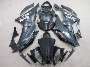 Schwarz Weiß Yamaha R6 08-16 Verkleidungen