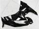 Schwarz Weißer Ninja Kawasaki ZX6R 09-12 Verkleidungen