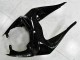 Schwarz Weißer Ninja Kawasaki ZX6R 09-12 Verkleidungen