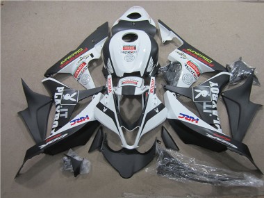 Schwarz Weißes HRC Honda CBR 600 RR 07-08 Verkleidungen
