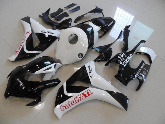 Schwarz Weißes Satuhati Honda CBR 1000 RR 08-11 Verkleidungen Schwarz Weißes Satuhati Honda CBR 1000 RR 08-11 Verkleidungen
