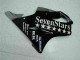 Schwarz Weißes SevenStarss Honda CBR 600 F4i 01-03 Verkleidungen