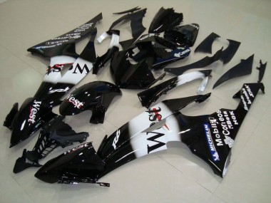 Schwarz West Yamaha R6 08-16 Verkleidungen