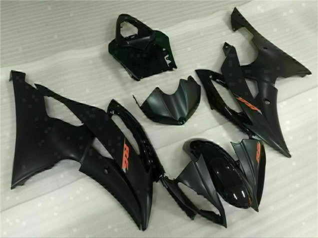 Schwarz Yamaha R6 08-16 Verkleidungen Plastik Kits