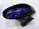 Schwarz mit Blaur Flamme Honda CBR 600 RR 03-04 Verkleidungen Schwarz mit Blaur Flamme Honda CBR 600 RR 03-04 Verkleidungen