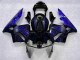 Schwarz mit Blaur Flamme Honda CBR 600 RR 03-04 Verkleidungen Schwarz mit Blaur Flamme Honda CBR 600 RR 03-04 Verkleidungen