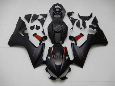 Schwarz mit roter Fireblade Honda CBR 1000 RR 17-23 Verkleidungen