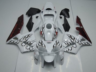 Schwarze Flamme Honda CBR 600 RR 05-06 Verkleidungen