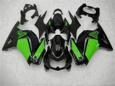 Schwarzer Grün Ninja Kawasaki EX250 08-12 Verkleidungen
