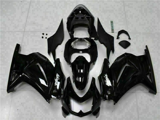 Schwarzer Ninja Kawasaki EX250 08-12 Verkleidungen Schwarzer Ninja Kawasaki EX250 08-12 Verkleidungen