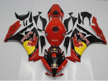 Schwarzer Rot Bull Honda CBR 1000 RR 12-16 Verkleidungen