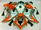 Silber Orange Honda CBR 1000 RR 08-11 Verkleidungen
