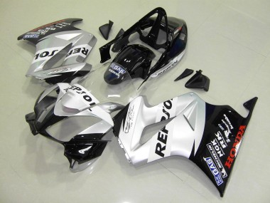 Silber Repsol Honda VFR 800 02-13 Verkleidungen