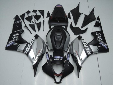 Silber Repsol Schwarz Honda CBR 600 RR 07-08 Verkleidungen
