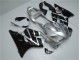 Silber Schwarz Honda CBR 600 F4i 01-03 Verkleidungen