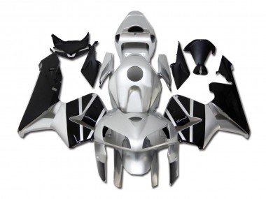 Silber Schwarz Honda CBR 600 RR 05-06 Verkleidungen