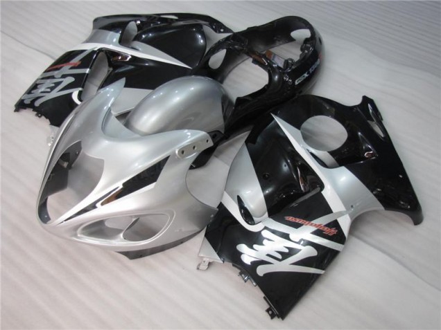 Silber Schwarz Suzuki GSXR 1300 Hayabusa 96-07 Verkleidungen Silber Schwarz Suzuki GSXR 1300 Hayabusa 96-07 Verkleidungen