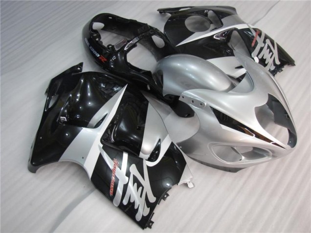Silber Schwarz Suzuki GSXR 1300 Hayabusa 96-07 Verkleidungen Silber Schwarz Suzuki GSXR 1300 Hayabusa 96-07 Verkleidungen