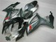 Silber Schwarz Suzuki GSXR 600 / 750 K6 06-07 Verkleidungen Silber Schwarz Suzuki GSXR 600 / 750 K6 06-07 Verkleidungen