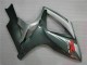 Silber Schwarz Suzuki GSXR 600 / 750 K6 06-07 Verkleidungen Silber Schwarz Suzuki GSXR 600 / 750 K6 06-07 Verkleidungen