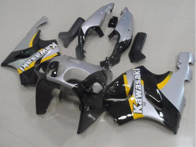 Silber Und Schwarz Kawasaki ZX7R 96-03 Verkleidungen