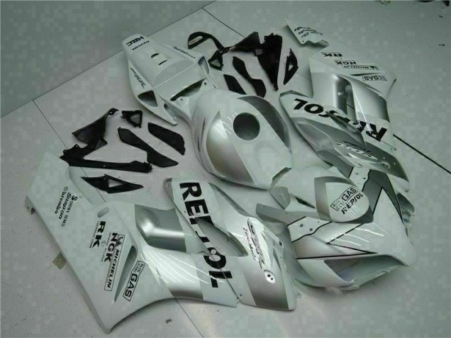 Silber Weiß Repsol Honda CBR 1000 RR 04-05 Verkleidung Silber Weiß Repsol Honda CBR 1000 RR 04-05 Verkleidung