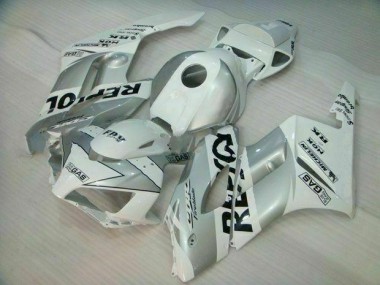 Silber Weiß Repsol Honda CBR 1000 RR 04-05 Verkleidungen