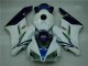 Weiß Blau Honda CBR 1000 RR 04-05 Verkleidung
