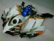Weiß Blau Honda CBR 1000 RR 04-05 Verkleidungen Weiß Blau Honda CBR 1000 RR 04-05 Verkleidungen