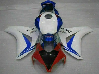 Weiß Blau Honda CBR 1000 RR 08-11 Verkleidung