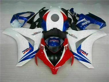 Weiß Blau Honda CBR 1000 RR 08-11 Verkleidungen Komplett Sets