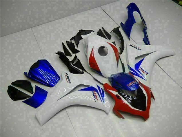 Weiß Blau Honda CBR 1000 RR 08-11 Verkleidungen & Plastik