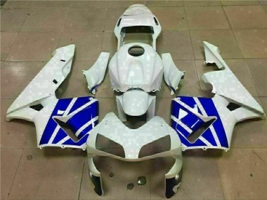 Weiß Blau Honda CBR 600 RR 03-04 Verkleidung