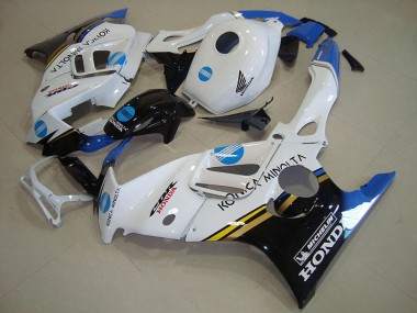 Weiß Blau Konica Minolta Honda CBR 600 F3 95-98 Verkleidungen