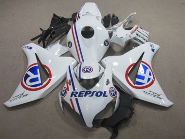 Weiß Blau Repsol Honda CBR 1000 RR 08-11 Verkleidungen
