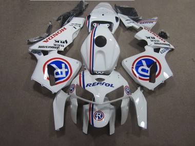 Weiß Blau Repsol Honda CBR 600 RR 05-06 Verkleidungen