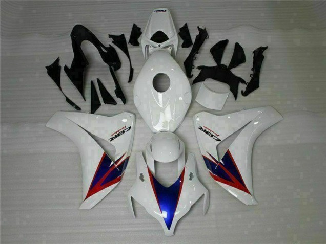 Weiß Blau Rot Honda CBR 1000 RR 08-11 Verkleidung