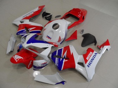 Weiß Blau Rot Motul HRC Honda CBR 600 RR 05-06 Verkleidungen