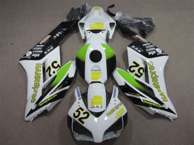 Weiß Grün Hannspree 52 Honda CBR 1000 RR 04-05 Verkleidung