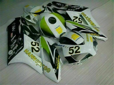 Weiß Grün Hannspree 52 Honda CBR 1000 RR 04-05 Verkleidungen