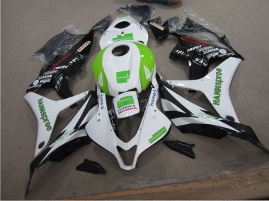 Weiß Grün Hannspree Honda CBR 1000 RR 04-05 Verkleidungen