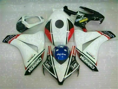 Weiß Honda CBR 1000 RR 08-11 Vollverkleidung