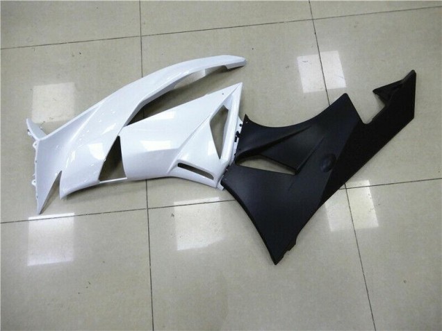 Weiß Kawasaki ZX6R 09-12 Verkleidungen