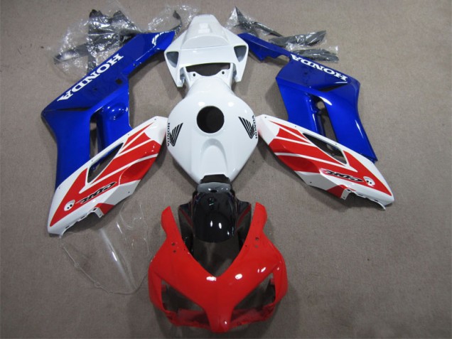 Weiß Rot Blau Honda CBR 1000 RR 04-05 Verkleidungen Weiß Rot Blau Honda CBR 1000 RR 04-05 Verkleidungen