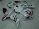 Weiß Rot Flamme Yamaha R1 04-06 Verkleidungen Weiß Rot Flamme Yamaha R1 04-06 Verkleidungen