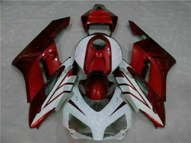 Weiß Rot Honda CBR 1000 RR 04-05 Verkleidung